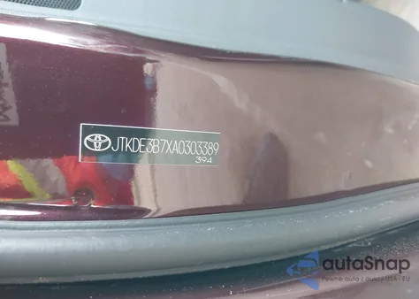 2010 Scion Tc from USA, damaged, VIN JTKDE3B7XA0303389